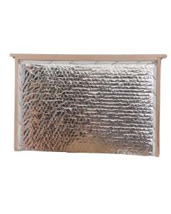 Partition en bois et aluminium pour corps de ruche Dadant