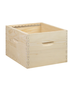 Corps de ruche Dadant 10 cadres à tenons avec crémaillères - Ruchéco