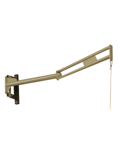 Potence murale &eacute;lectrique 220v avec pince inox pour manutention hausses