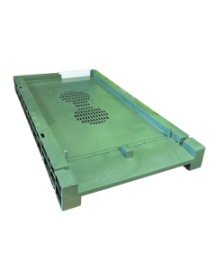 Plateau plastique ruchette 6 cadres double entr&eacute;e plasti6