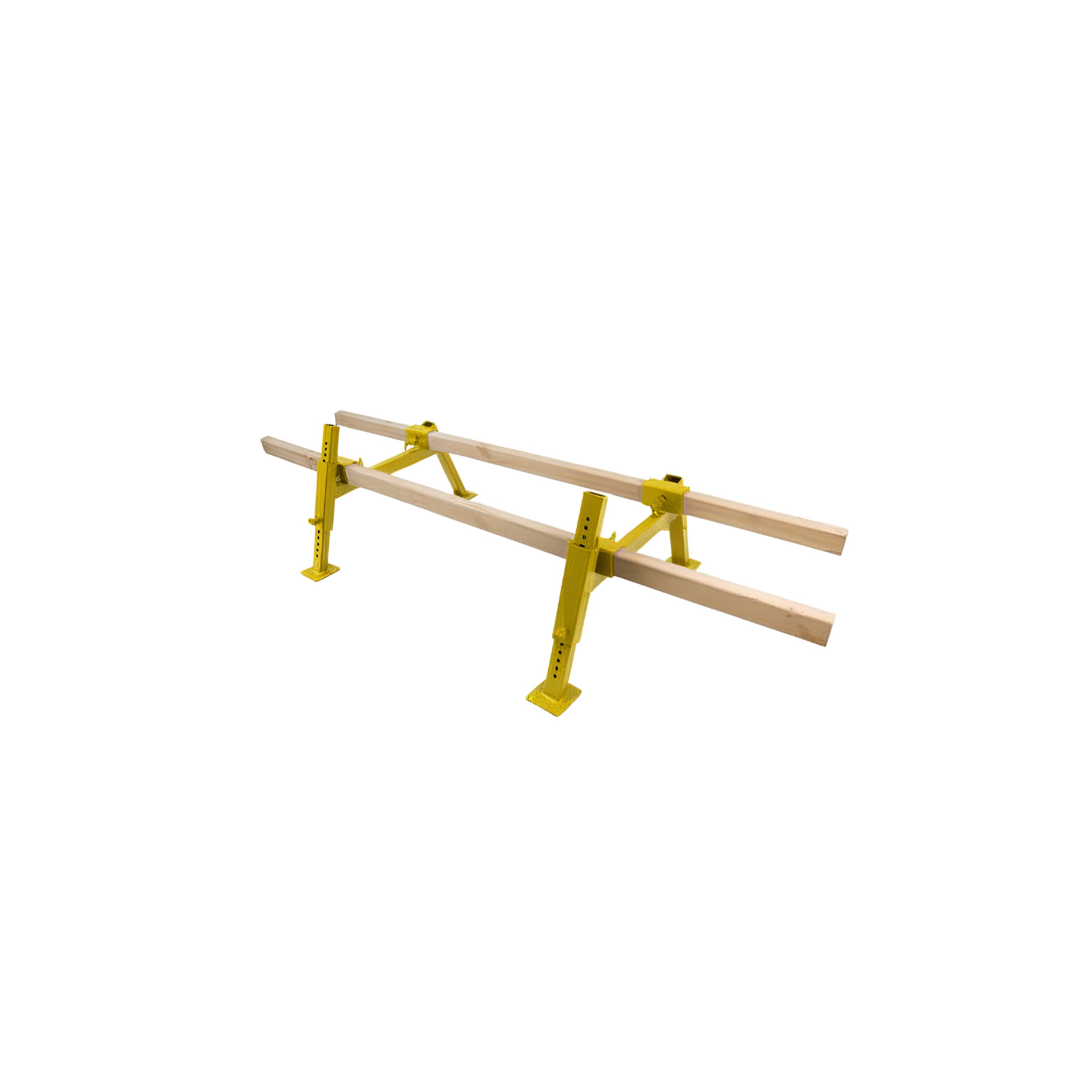 Support de ruche réglable en acier galvanisé peint - stand robuste