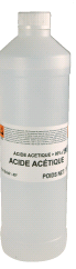 Acide acétique 80% pour sirop nourrissement abeilles - 1l