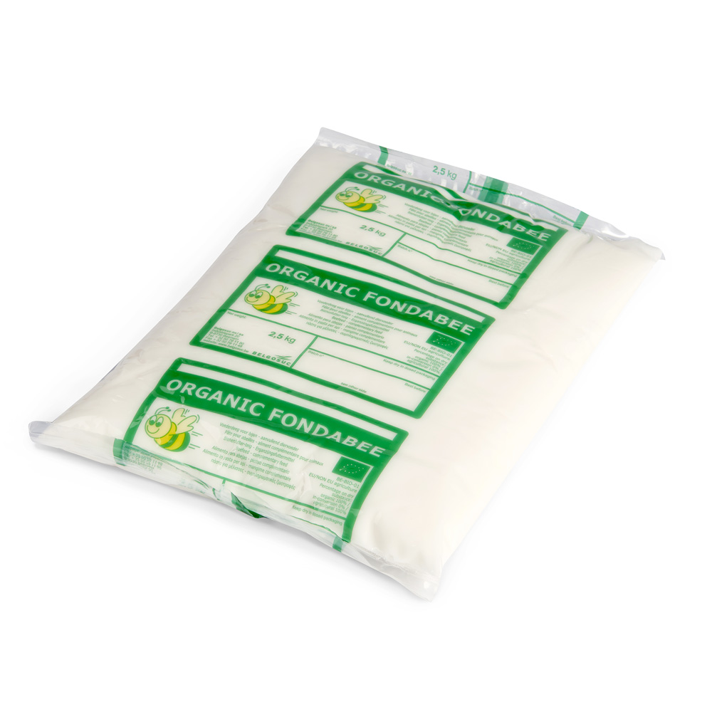 Candi fondabee bio pour abeilles - plaque 2,5 kg nourrissement hiver