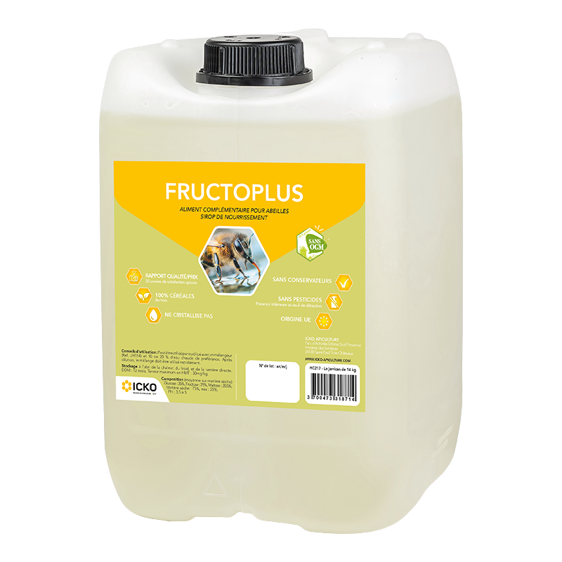 Sirop de nourrissement Fructoplus - bidon de 14kg