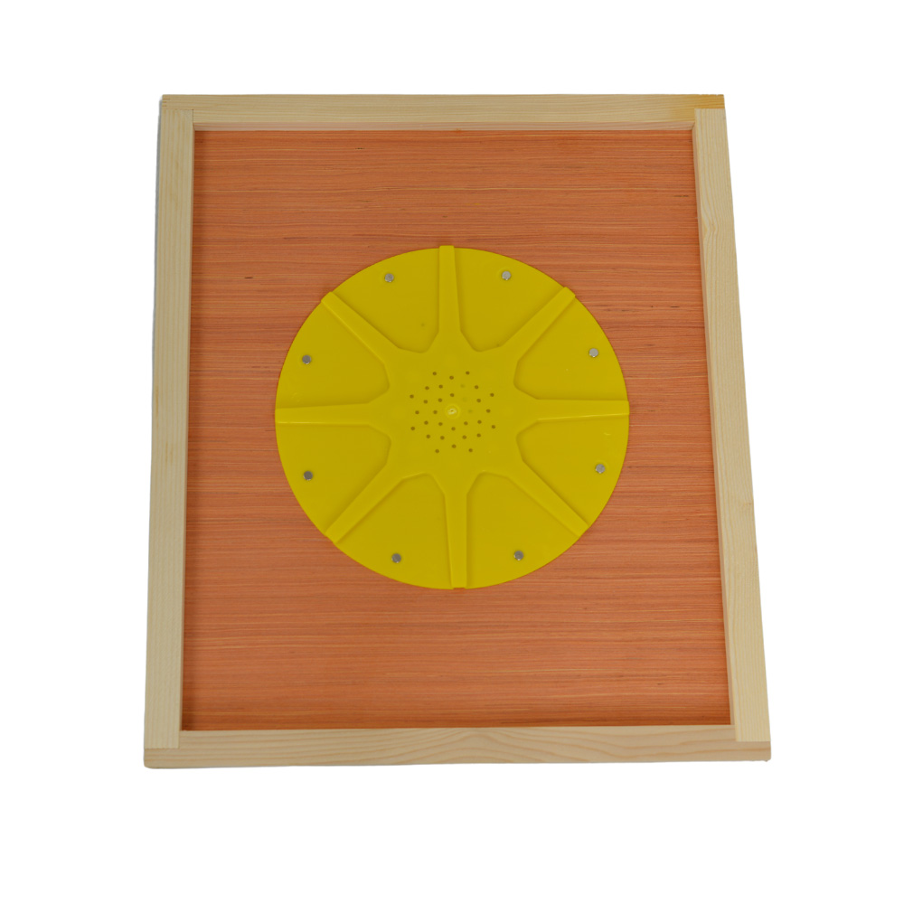 Couvre-cadres chasse-abeilles 8 sorties pour ruche Dadant 10 cadres - Made In France