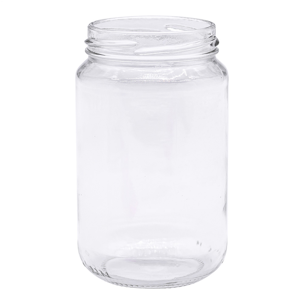 Pack de 20 - Pots en verre cylindrique 500 g (370 ml) TO63