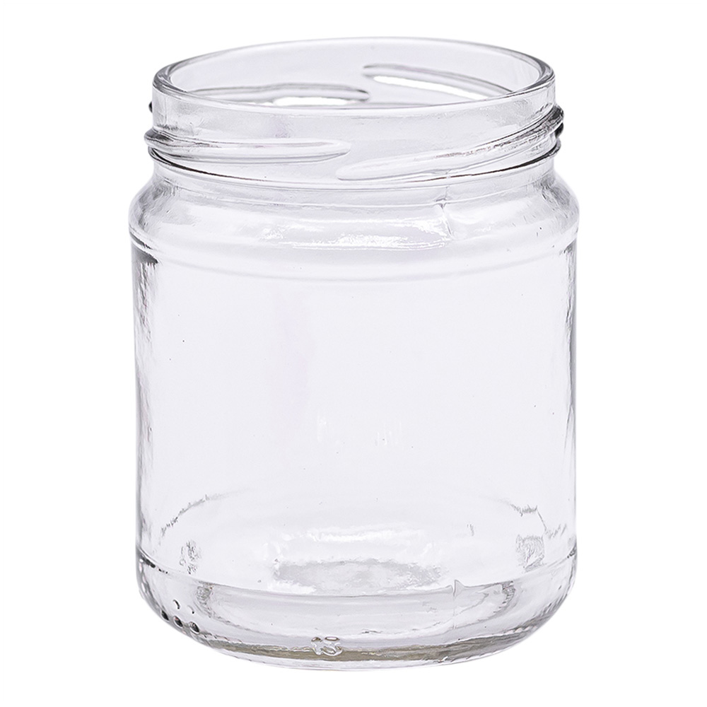 Pack de 20 - Pots en verre cylindrique 250 g (212 ml) TO63