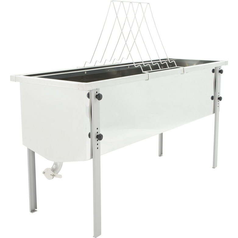Bac désoperculateur inox multifonction 1500mm cadres Dadant