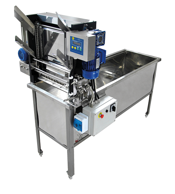 Machine à désoperculer automatique déso pratic - cadres dadant avec bac