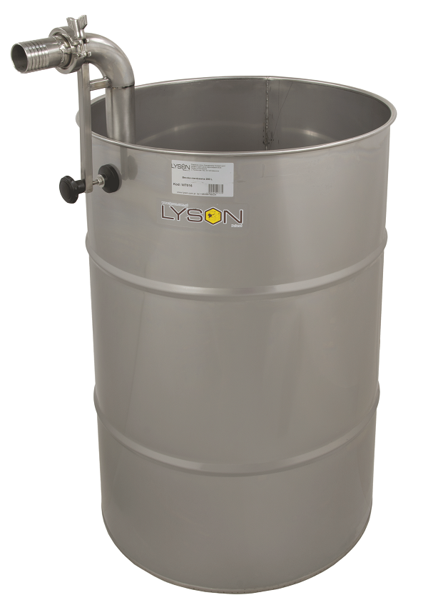 Canule inox pour pompage direct de fûts et mise en pot