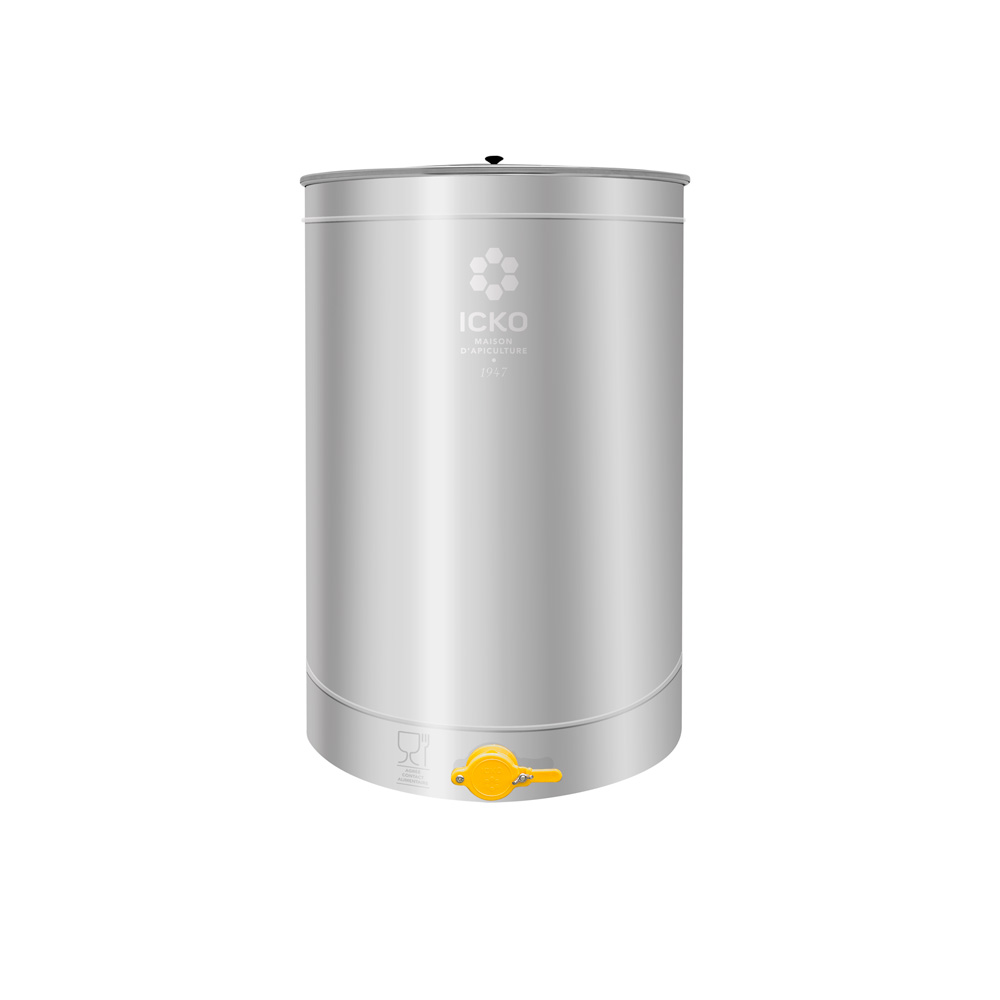Maturateur inox icko éco 100 kg - fond plat avec robinet