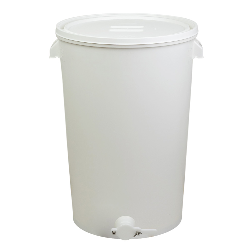 Maturateur miel plastique alimentaire 80 kg avec robinet guillotine