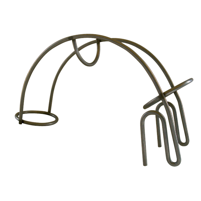 Support inox tuyau Corfou pour maturateur Ø 70mm
