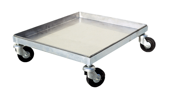 Chariot de transport inox pour hausses Dadant 10 cadres