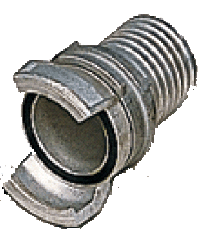 Raccord cannelé 1/2 pour pompe transcap Ø 80x90 mm