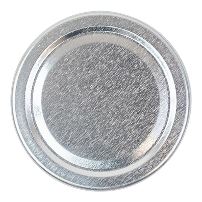 Capsules métalliques pasteurisables TO58 jupe haute - argent - lot de 20
