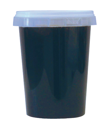 300 pots en plastique pour miel 250 g PAL NICOT - modèle neutre - avec couvercle