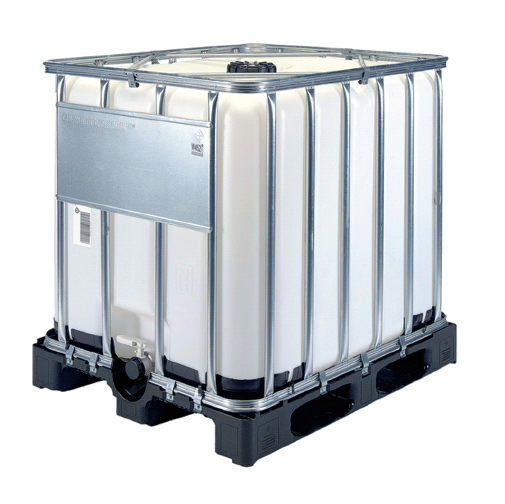 Cuve 1000L reconditionnée – poche neuve et palette plastique, économique