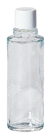 Bouillotte ronde en verre de 30ml bague EURO 4
