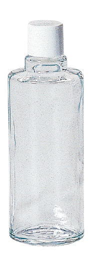 Bouillotte ronde en verre de 50ml bague EURO 4