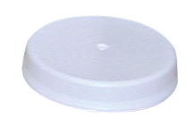 Couvercles ordinaires blancs 30mm pour piluliers gelée royale - sachet de 210