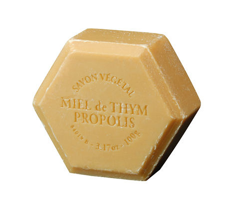 Savon au miel Thym et Propolis - parfum verveine - 100g