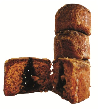 Nonnettes au miel fourrées à l'orange 200g - rouleau de 6