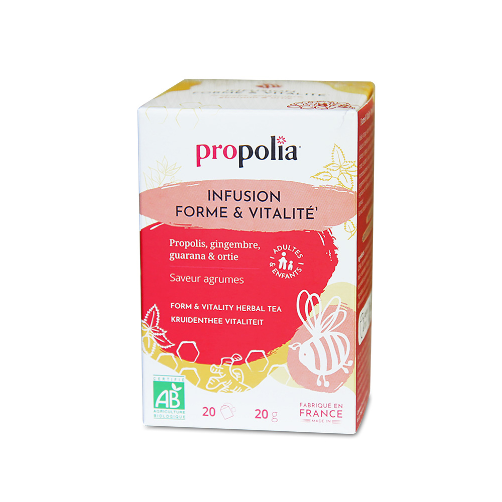 Infusion bio Forme & Vitalité - Agrume - 20 sachets