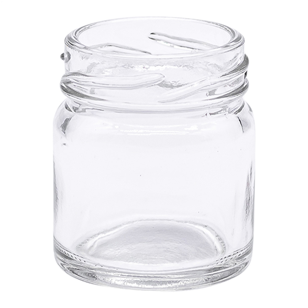 Pot en verre cylindrique 40g - 43ml  TO43