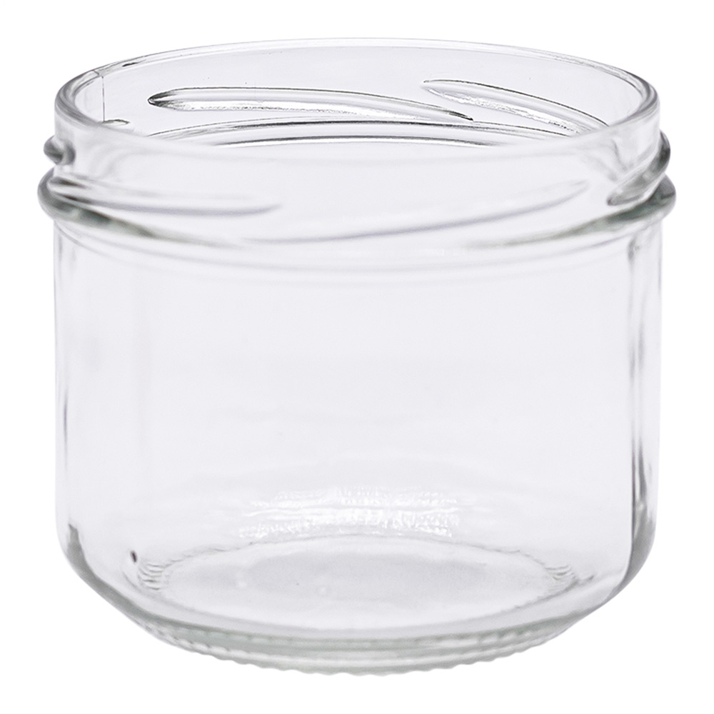 Pot en verre verrine 262 ml avec fermeture to82 pour miel et conserves