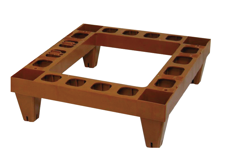 Palette plastique Nicot pour 1 ruche ou 1 fût
