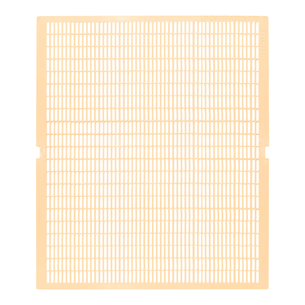Grille à reine en plastique pour ruche dadant 10 cadres