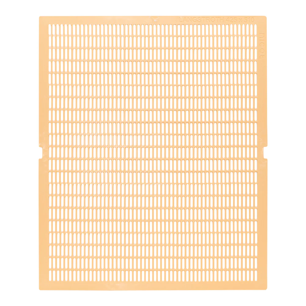 Grille à reine en plastique nicot pour ruche langstroth