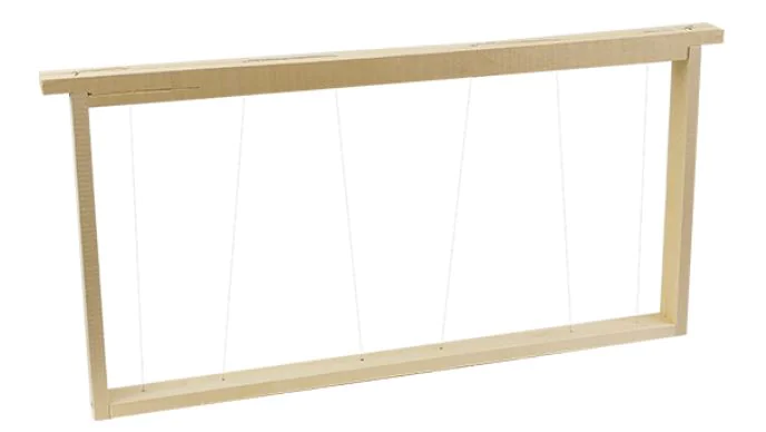 Cadre Langstroth fils inox verticaux sans œillets