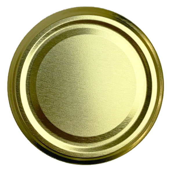 Capsules métalliques pasteurisables TO43 - or - carton de 3400