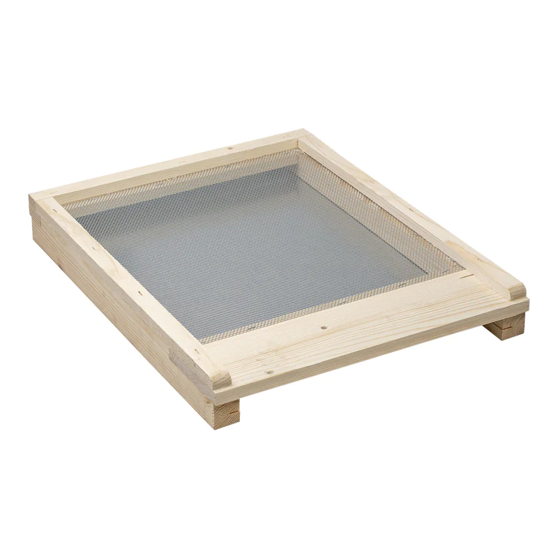 Plateau de ruche anti-varroa 10 cadres dadant/langstroth - ruchéco avec lange