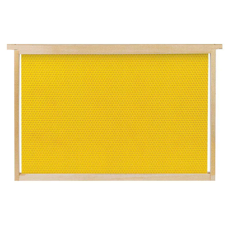 Cadre Dadant corps avec feuille gaufrée plastique