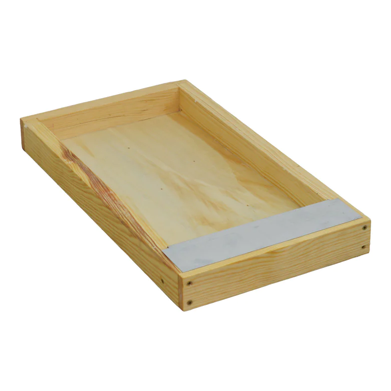 Nourrisseur couvre-cadres bois paraffiné dadant 6 cadres 5cm avec cheminée