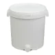 Maturateur miel plastique alimentaire 40kg avec robinet et poignées