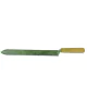 Couteau à désoperculer ICKO, lame inox dentelée 2 côtés 280 mm 
