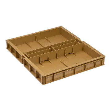 Nourrisseur couvre-cadres nicot plastique 7l ruche dadant 10 cadres