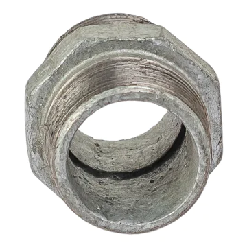 Mamelon acier galvanisé mâle-mâle pour raccordement tuyauterie