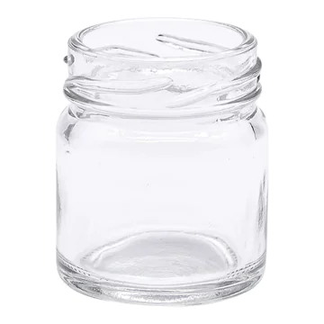 Pot en verre cylindrique 40g - 43ml  TO43