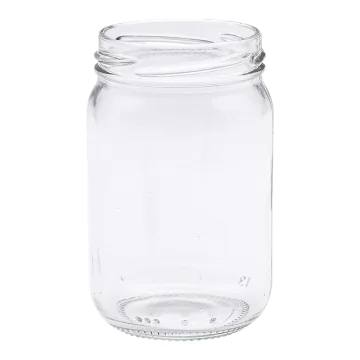 Pot en verre cylindrique 250g - volume 212ml - to58