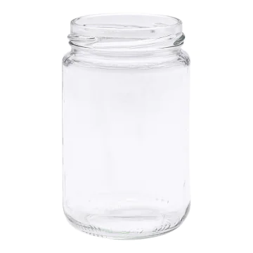 Pot en verre cylindrique 400g - 314ml - TO63