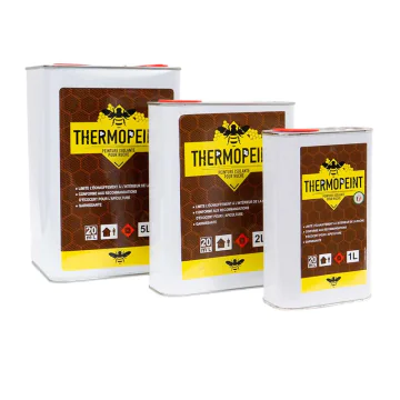 Peinture thermopeint pour protection de ruche bois