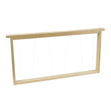 Cadre Langstroth fils inox verticaux sans œillets