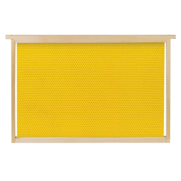 Cadre Dadant corps avec feuille gaufrée plastique