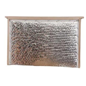 Partition en bois et aluminium pour corps de ruche Dadant