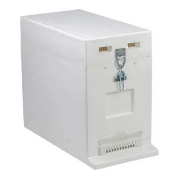 Ruchette Dadant 6 cadres polystyrène bandes lisses